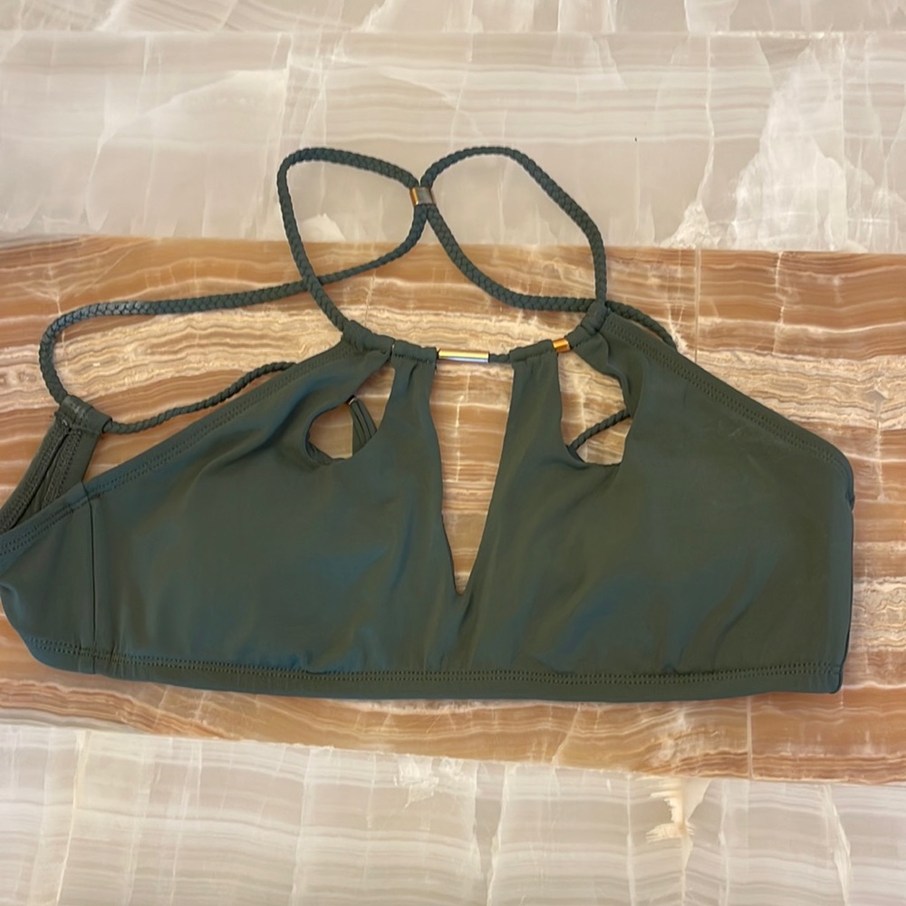 Luca Swim Top Green